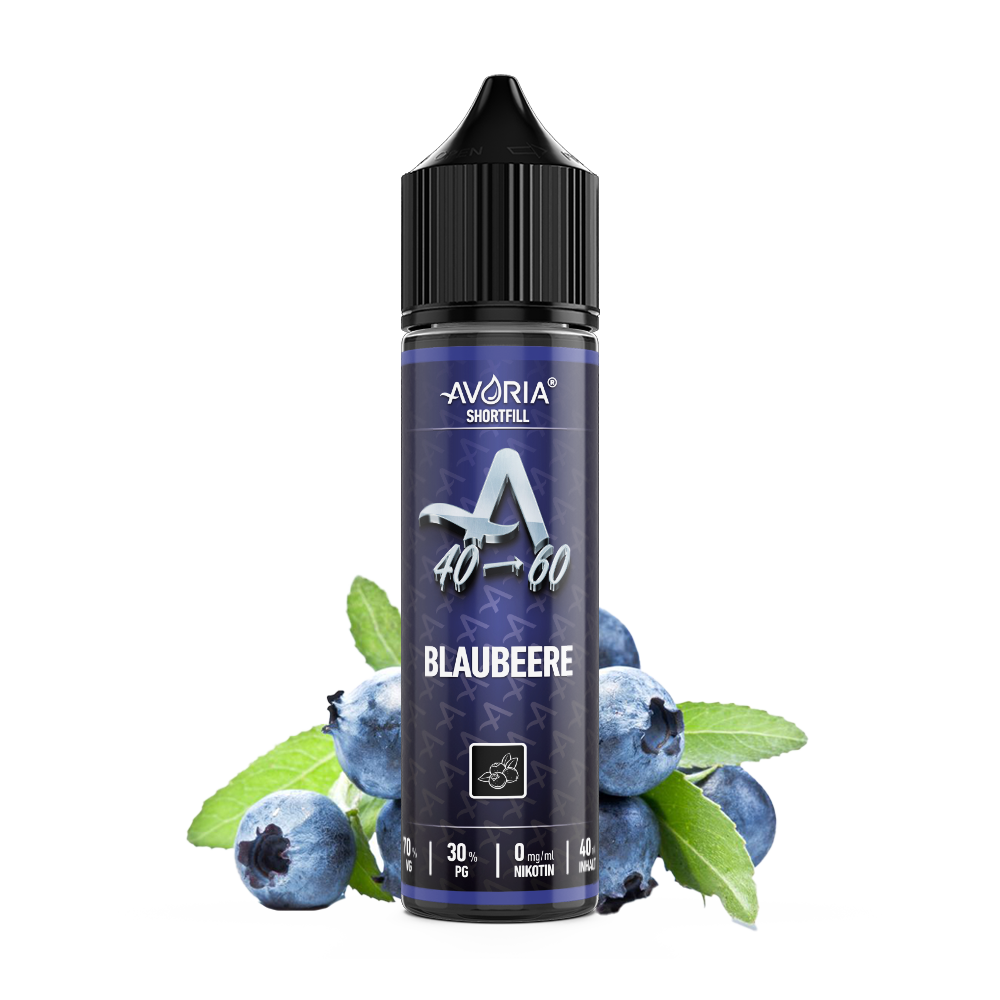 Avoria - Blaubeere Shortfill Liquid 40ml
