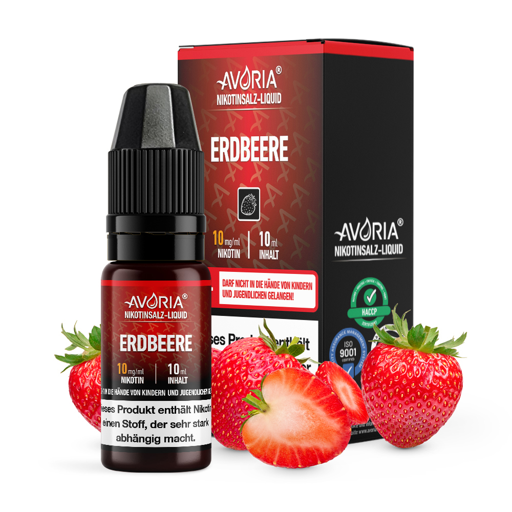 Avoria - Erdbeere Nikotinsalz 10ml