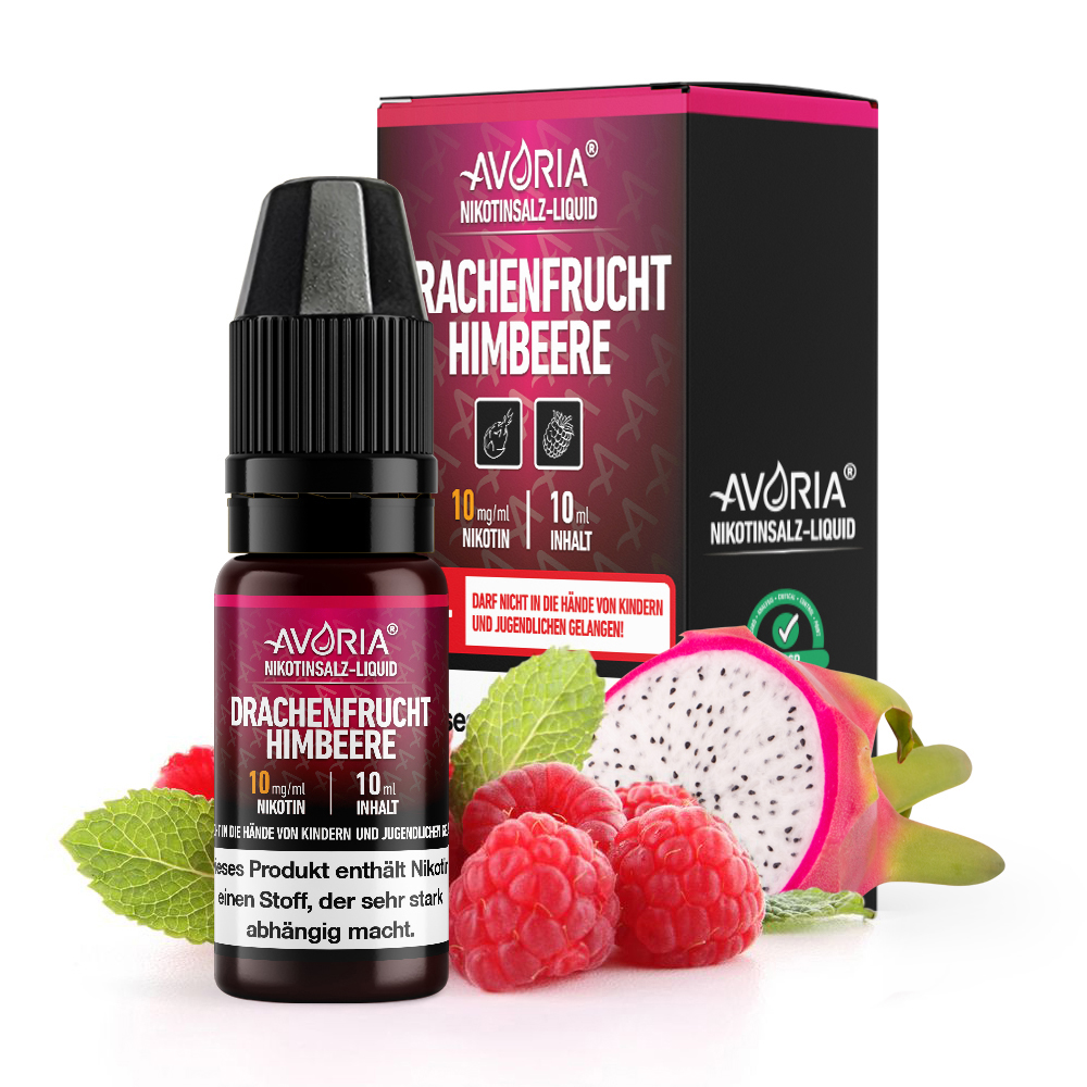 Avoria - Drachenfrucht - Himbeere Nikotinsalz 10ml