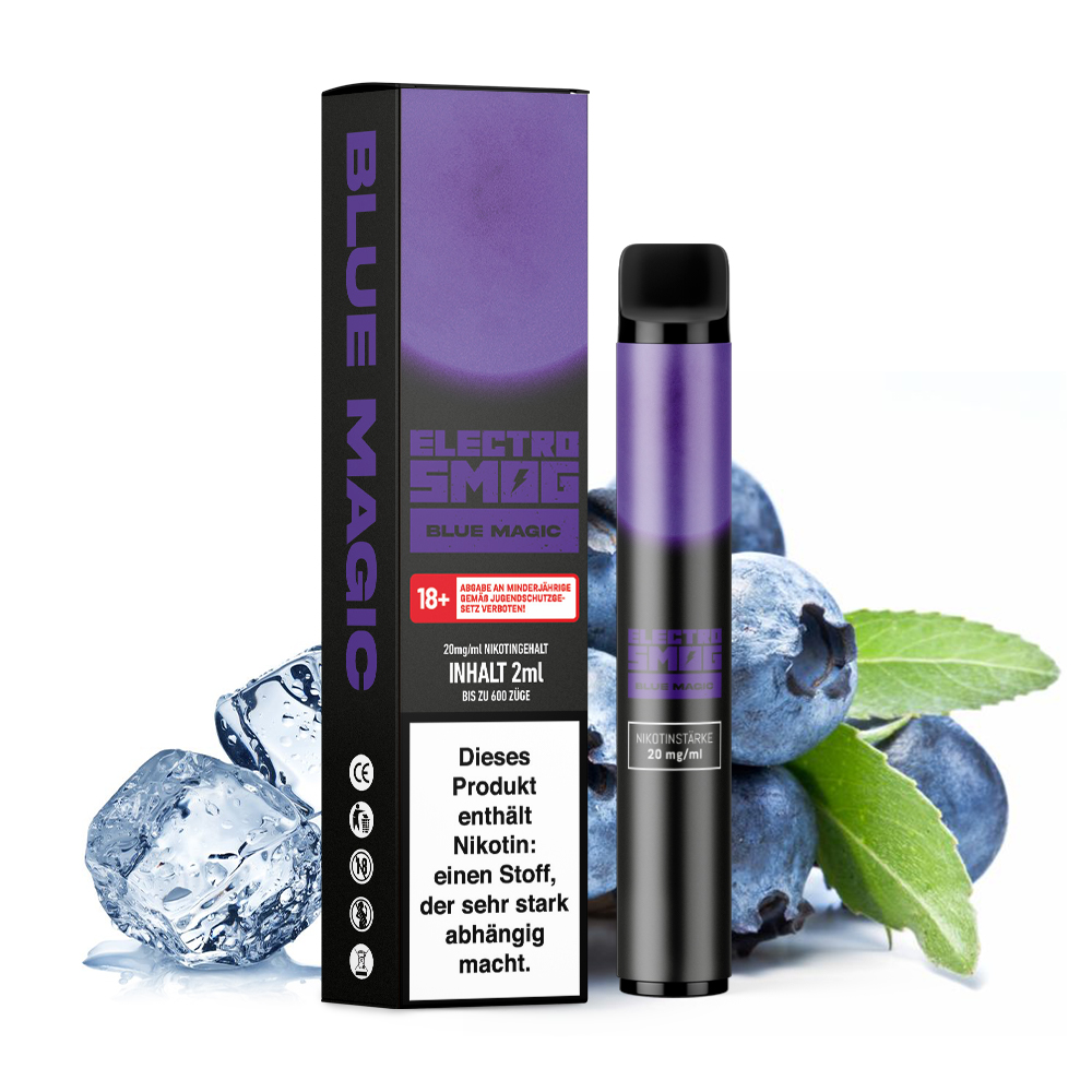 Electro Smog Vapes - Einweg E-Zigarette 20 mg Nikotinsalz