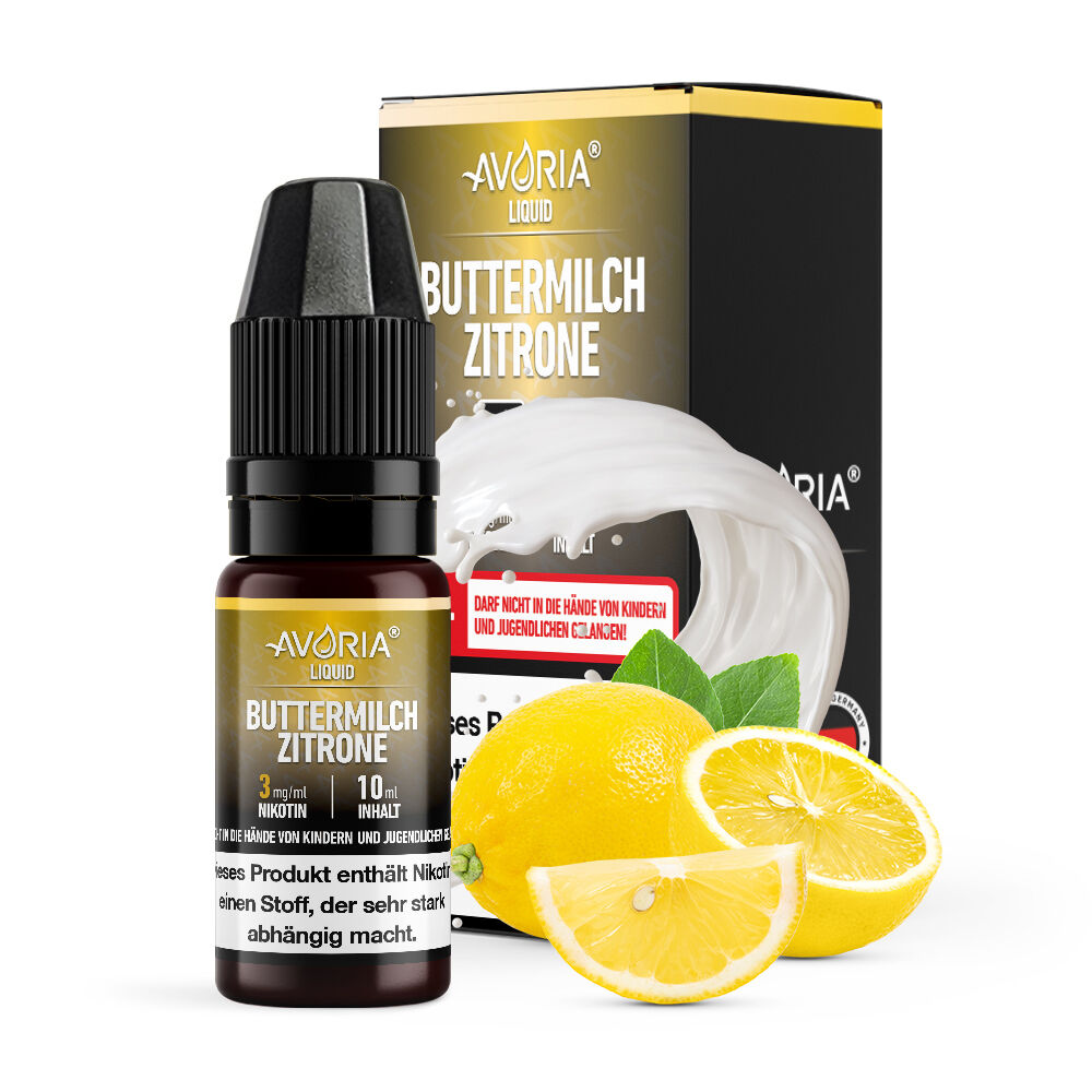 Avoria - Buttermilch Zitrone Liquid 10ml