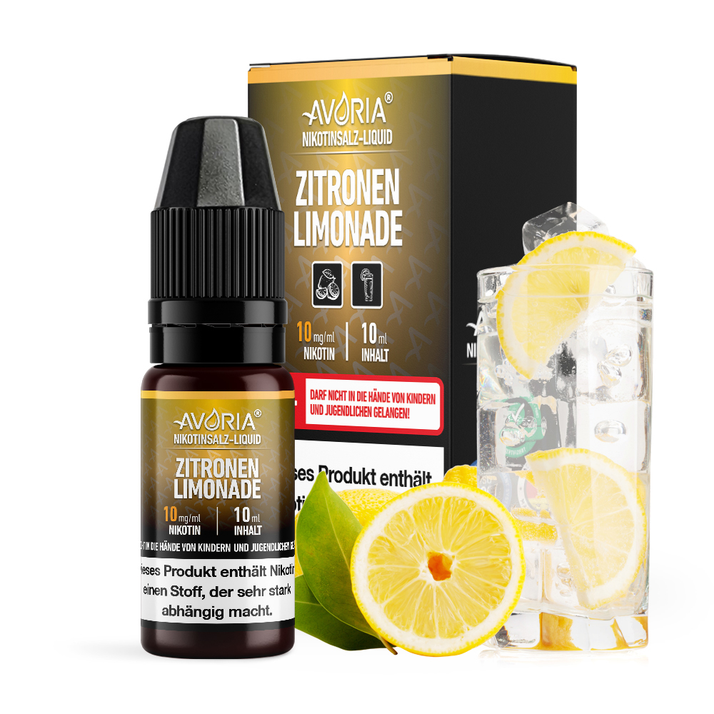 Avoria - Zitronen - Limonade Nikotinsalz 10ml