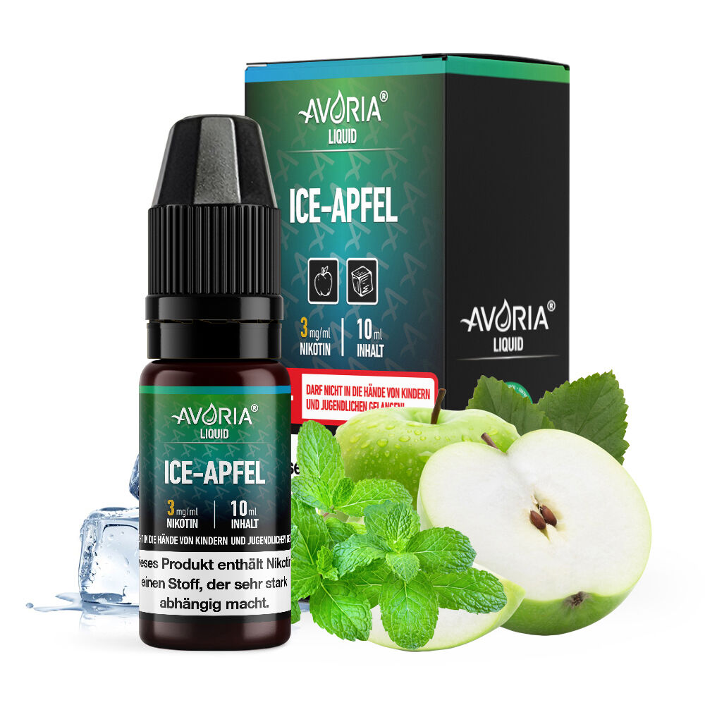 Avoria - Ice - Apfel Liquid 10ml