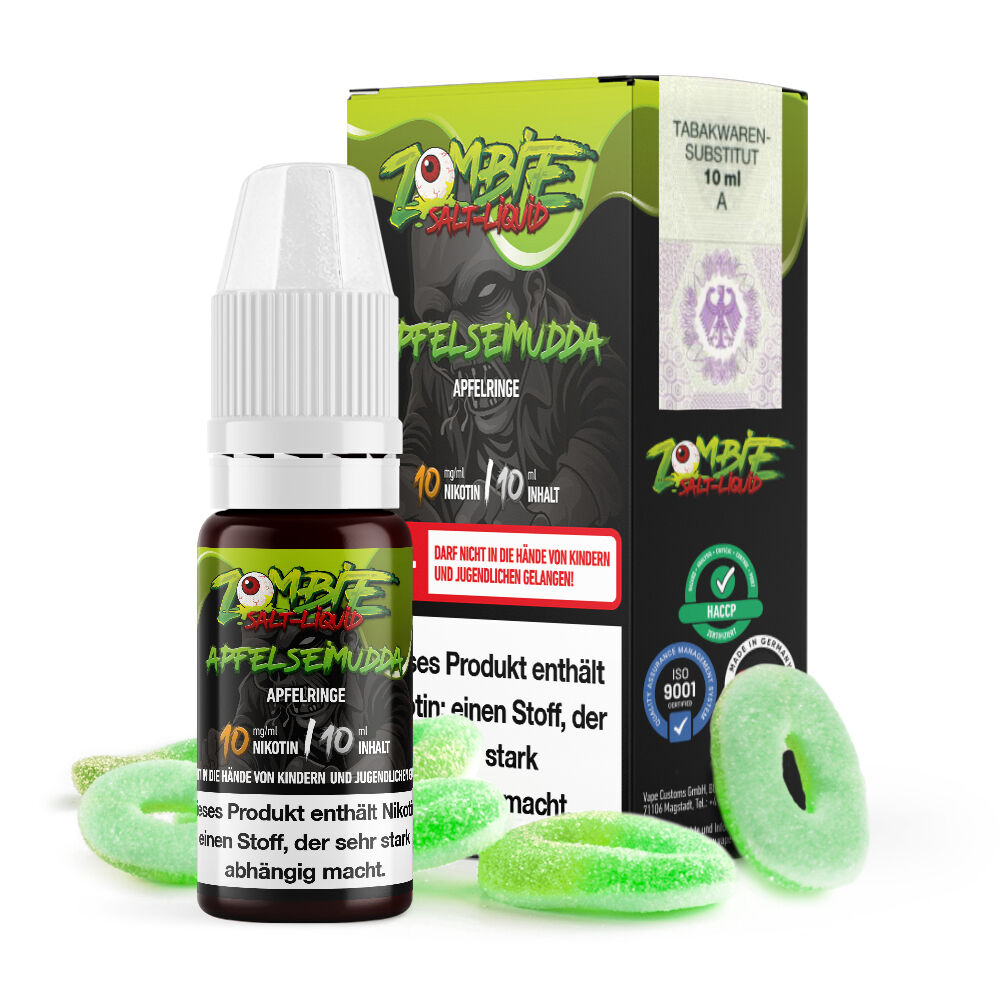 Zombie - ApfelSeiMudda Nikotinsalz 10ml